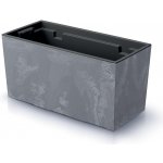Nohel garden Truhlík URBI CASE BETON samozavlažovací plastový 40x19x20 cm – Sleviste.cz