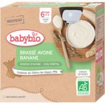 Babybio Brassé Kapsička rýže broskev hruška 4 x 85 g – Zboží Dáma