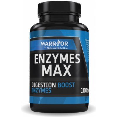 Warrior Enzymes Max trávicí enzymy 100 tablet