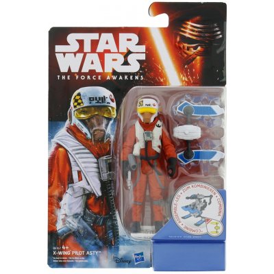 Hasbro Star Wars The Force Awakens X-Wing Pilot Asty – Zboží Mobilmania