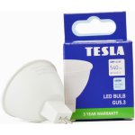 Tesla LED žárovka GU5,3 MR16, 6W, 12V, 540lm, 25 000h, 4000K denní bílá, 100st – Sleviste.cz