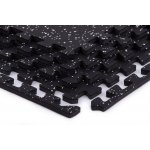 TRINFIT Puzzle EVA + Guma 60 x 60 x 1,2 cm - šedo-černý vsyp 4 ks – Zboží Dáma