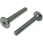 Marcopol Nábytkový šroub M6x40/pr.14,5mm - plochá hlava (304262), celý závit S02.32 – Zboží Mobilmania