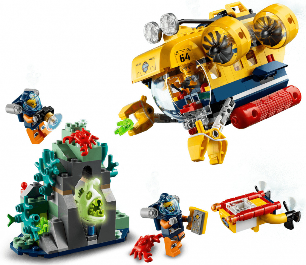 LEGO® City 60264 Oceánská průzkumná ponorka od 1 295 Kč - Heureka.cz