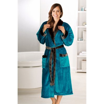 Gözze župan unisex 247756 petrolejová – Zboží Dáma