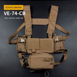 Wosport Taktický Chest rig MK4 Coyote