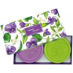 Esprit Provence Dárková sada mýdel Fialka & Verbena 2 x 100 g – Hledejceny.cz
