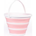 Úklid pro klid Skládací kbelík 10 l Růžová – Zboží Dáma