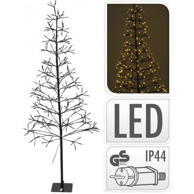 zahrada-XL Ambiance Vánoční stromek s 280 LED diodami 150 cm