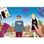 modelka Ema jednoduchá vystřihovánka – Zboží Dáma