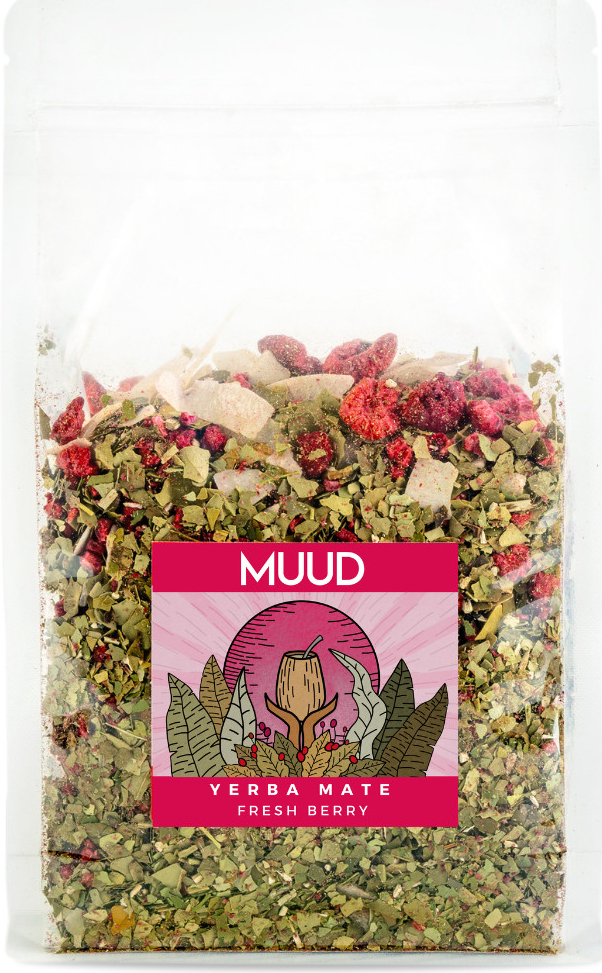 MUUD Labs BIO Yerba Mate FRESH BERRY 200 g