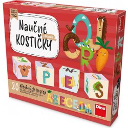 Topa Toys obrázkové kostky naučné kostky Abeceda 20ks