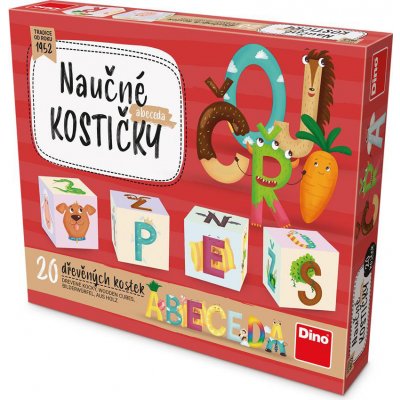 Topa Toys obrázkové kostky naučné kostky Abeceda 20ks – Zbozi.Blesk.cz