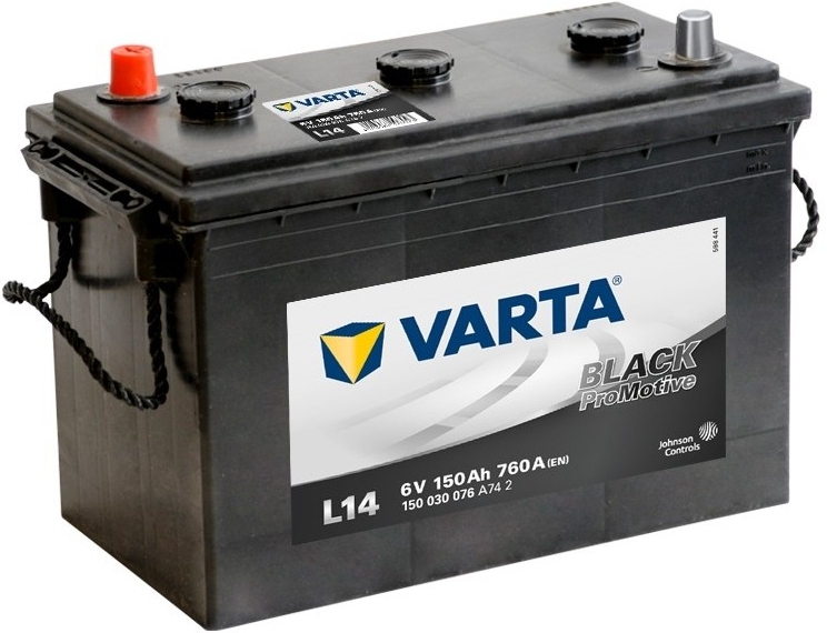 Varta Promotive Black 6V 150Ah 760A 150 030 076