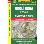 Okolí Brna východ Moravský kras mapa 1:40 000 č. 452 – Hledejceny.cz