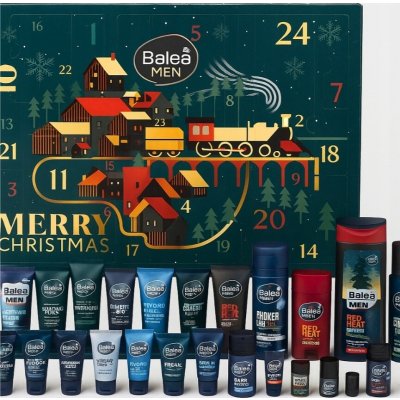 Balea Men Adventní kalendář Merry Christmas pro muže 2025 – Hledejceny.cz