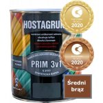 Hostagrund prim 3v1 S2177 základní i vrchní barva na kov, 0240 hnědá střední, 600 ml – Hledejceny.cz