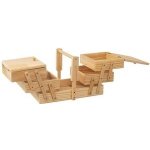 n/n Dřevěný box na šicí potřeby - klasický s 5 přihrádkami – Zboží Dáma