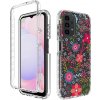 Pouzdro a kryt na mobilní telefon Samsung Protemio 45363 Dual Art Odolný kryt Samsung Galaxy A13 FLOWERS