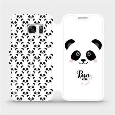 Pouzdro Mobiwear parádní flip Samsung Galaxy S7 - M030P Panda Amálka – Zbozi.Blesk.cz