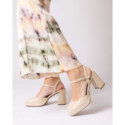 WONDERS Dámské lodičky béžové – Zboží Dáma