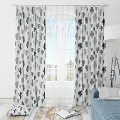 Dekorační látka 370174/101 na závěsy, polštářky - 50 x 50 cm – Hledejceny.cz