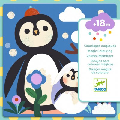 Djeco Vodní omalovánky Zvířecí miminka – Sleviste.cz