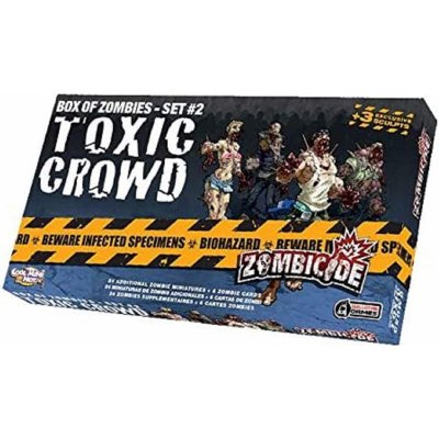 Cool Mini Or Not Zombicide: Toxic Crowd Box of Zombies