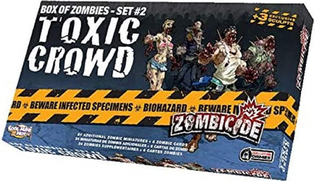 Cool Mini Or Not Zombicide: Toxic Crowd Box of Zombies