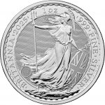 Royal Mint stříbrná mince Britannia 2025 1 Oz – Zbozi.Blesk.cz