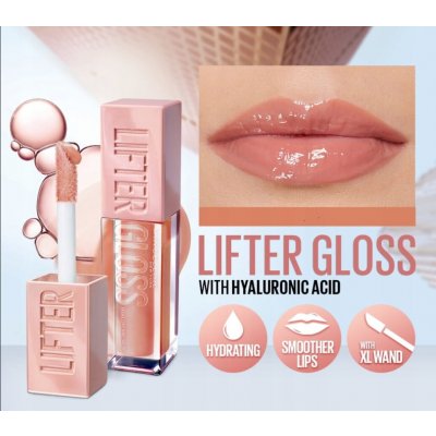 Maybelline Hydratační lesk na rty Lifter Gloss 25 Taffy 5,4 ml – Zboží Mobilmania