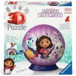 Ravensburger 3D puzzle svítící Gabby’s Dollhouse 72 ks – Zboží Dáma