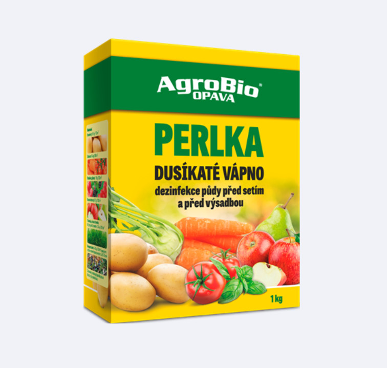 AgroBio Dusíkaté vápno Perlka 1 kg