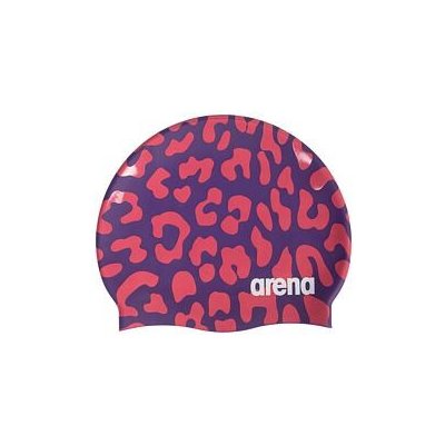 arena Print 2 Swim Cap Leopard Skin – Zboží Dáma