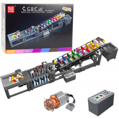 mamido Stavebnice s elektrickou kuličkovou dráhou 1281 ks – Zboží Mobilmania