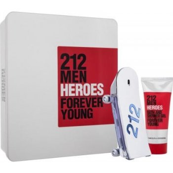 Carolina Herrera 212 Men Heroes EDT 90 ml + sprchový gel 100 ml dárková sada
