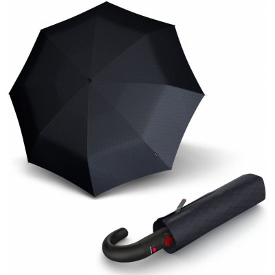 Knirps T.260 Medium duomatic Black pánský plně-automatický deštník černý – Zboží Dáma