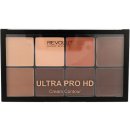 Makeup Revolution London Ultra Pro HD Cream Contour Palette krémová konturovací paletka Medium Dark 20 g