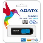 ADATA DashDrive UV128 32GB AUV128-32G-RBE – Zboží Mobilmania