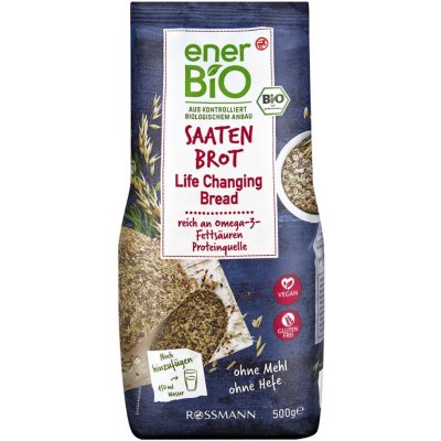 enerBiO Bio bezlepková chlebová směs se semínky 0,5 kg – Hledejceny.cz