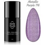 NANI gel lak Amazing Line 5 ml - Metallic Purple