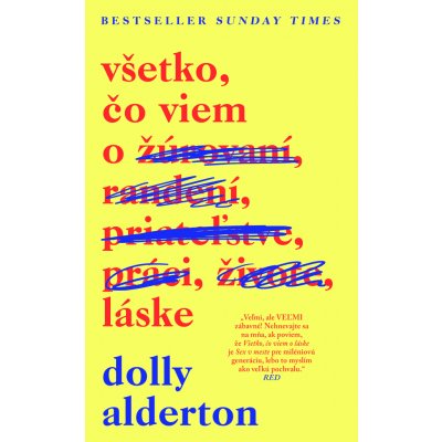 Všetko, čo viem o láske - Dolly Alderton – Hledejceny.cz