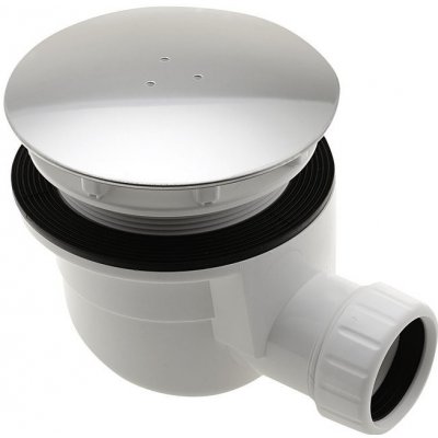 GELCO - vaničkový sifon PB 90 INOX, chrom krytka, PB90 – Zboží Dáma