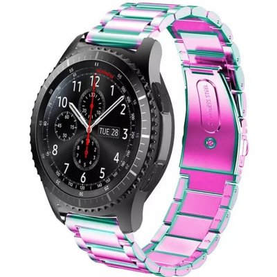 Drakero Kovový řemínek duhový 22 mm 10271 – Zboží Živě