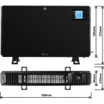 ECG TK 2080 DR Black – Zboží Dáma