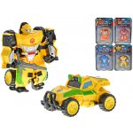 Mikro Trading Transformační Robot Transformer Létající Auto plast 12cm – Zboží Dáma