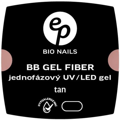 BIO nails FIBER TAN jednofázový hypoalergenní gel 30 ml