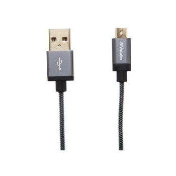 Verbatim 48856 USB 2.0 A M - micro B M, 1,2m, šedý