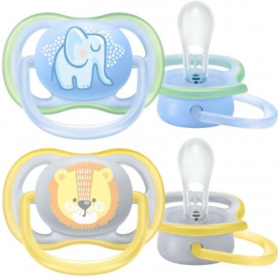 Avent Philips šidítko Ultra air Pastel chlapec 2 ks V002935 – Zboží Mobilmania