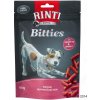 Pamlsek pro psa Finnern Rinti Dog Extra Snacks Mini Bits kachní maso s ananasem a kivi 100 g